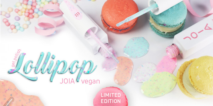 Сладкое дыхание лета с фееричной лимитированной коллекцией гель-лаков Lollipop JOIA vegan!