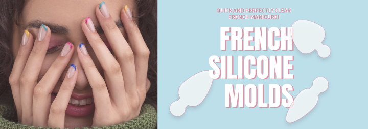 Новинка! French Silicone Molds JOIA vegan - швидкий та ідеально чіткий французький манікюр!