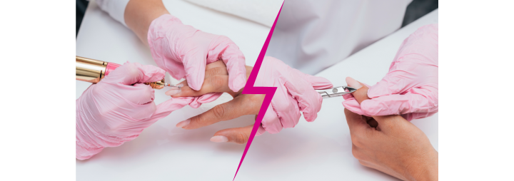 Аппаратный или обрезной маникюр?