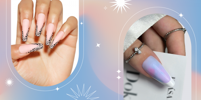 Манікюр для довгих нігтів