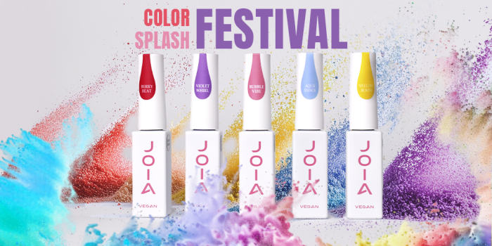 Встречайте пять новых ярких оттенков гель-базы PolyLiquid Gel JOIA vegan!