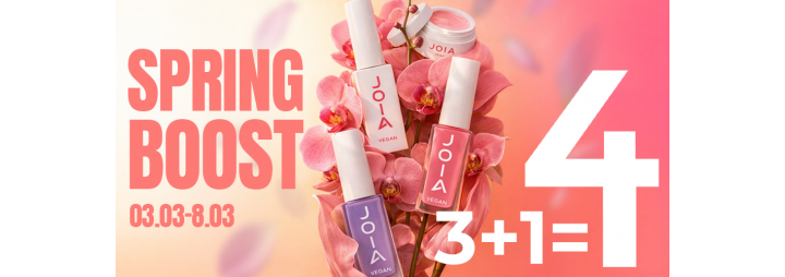Spring Boost від JOIA vegan – весняна вигода вже чекає!