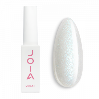 Гель-лак білий JOIA vegan Pure Shine №01P, перламутровий (6 мл)