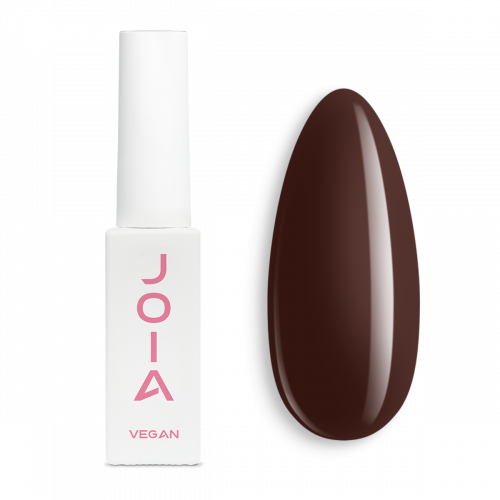 Гель-лак коричневий JOIA vegan Chestnut Glow №14GP, емаль (6 мл)