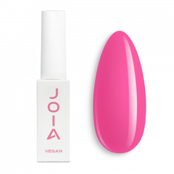 Гель-лак рожевий JOIA vegan Hot Candy Shock №185, емаль (6 мл)