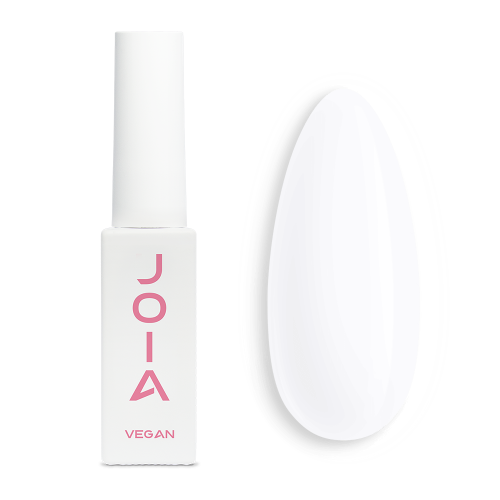 Гель-лак білий JOIA vegan №001, емаль (6 мл)