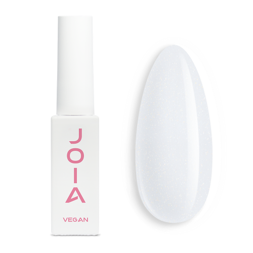 Гель-лак білий JOIA vegan №003, з шиммером (6 мл)