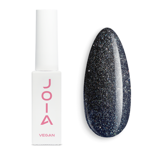 Гель-лак сірий JOIA vegan №060, з шиммером (6 мл)