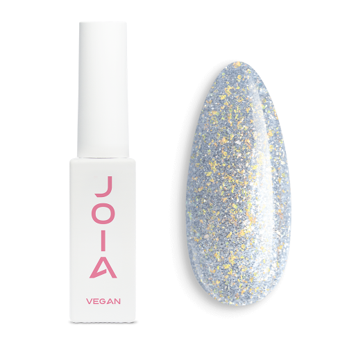 Гель-лак світловідбивний срібний JOIA vegan №069, з шиммером (6 мл)