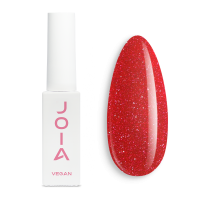 Гель-лак світловідбивний червоний JOIA vegan №142, з шиммером (6 мл)