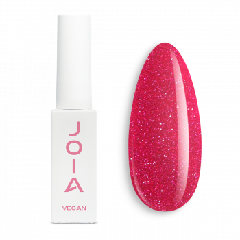 Гель-лак светоотражающий розовый JOIA vegan №143, с шиммером (6 мл)