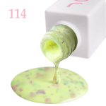 Гель-лак JOIA vegan 114, Lemon juice, yellow, 6 мл