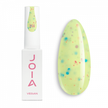 Гель-лак JOIA vegan 114, Lemon juice, yellow, 6 мл