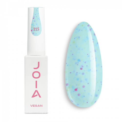 Гель-лак JOIA vegan 115, Puffy cupcake, mint, 6 мл