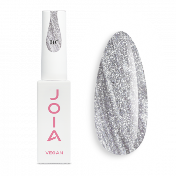 Гель-лак JOIA vegan Cat Eye 01C Moonstone Veil, 6 мл