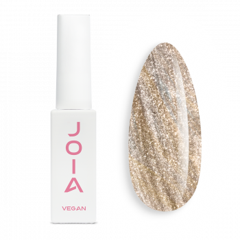 Гель-лак котяче око бежевий JOIA vegan Threshold Glow №01CE (6 мл)