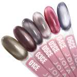 Гель-лак котяче око рожевий JOIA vegan Signal Trace №04CE (6 мл)