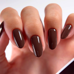 Гель-лак коричневий JOIA vegan Chestnut Glow №14GP, емаль (6 мл) Гель-лак коричневий JOIA vegan Chestnut Glow №14GP, емаль (6 мл)
