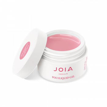 Гель-база PolyLiquid Gel Pink Lace, JOIA Vegan, 50 Мл