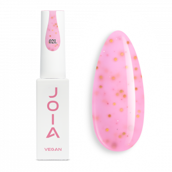 Камуфлююча база BB cream base 02L Pink Seashell,  JOIA vegan, 8 мл