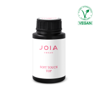 Топ для гель-лаку Soft Touch Top No Wipe, матовий, JOIA vegan, 30 мл