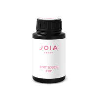 Топ для гель-лаку Soft Touch Top No Wipe, матовий, JOIA vegan, 30 мл