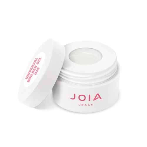 Моделюючий гель Builder Gel прозорий JOIA vegan 014 Crystal Gloss (15 мл)