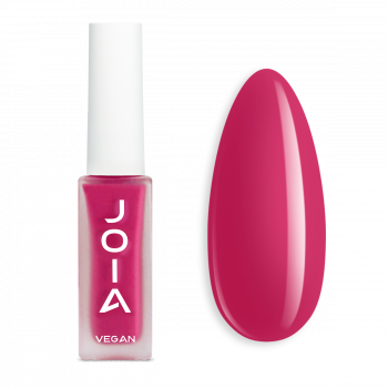 Лак для нігтів Nail care polish 4in1 JOIA vegan, 07 Fuchsia Flame, 8 мл