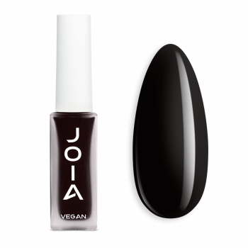 Лак для нігтів Nail care polish 4in1 JOIA vegan, 10 Perfect Black, 8 мл