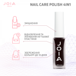 Лак для нігтів Nail care polish 4in1 JOIA vegan, 10 Perfect Black, 8 мл