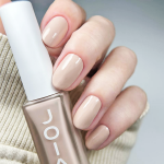 Лак для нігтів Nail care polish 4in1 JOIA vegan, 03 Caramel Veil, 8 мл