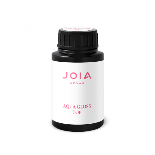 Топ для гель-лаку Aqua Gloss Top, глянцевий, JOIA vegan, 30 мл